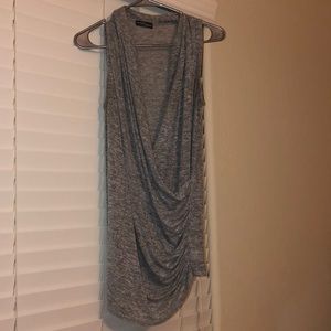 Light heather gray tank